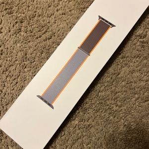 NIB Apple Watch band sport loop. 40mm *rare* orange color.